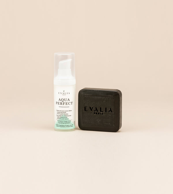 Duo : Aquaperfect + Savon anti-imperfections