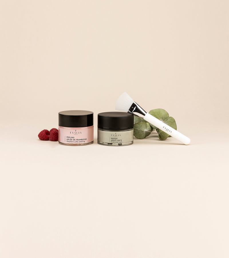 Trio : Peeling + Masque + Pinceau